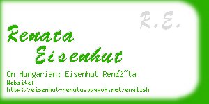 renata eisenhut business card